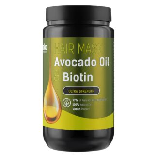 Bio Naturell - Haarmasker, "Avocado-olie & biotine", 946 ml