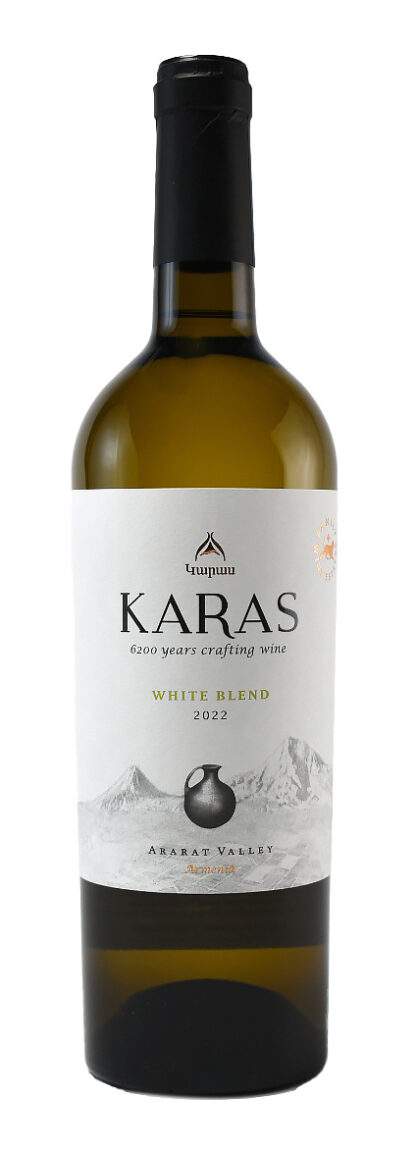 Wijn Karas Areni, wit, droog, 0,75 L