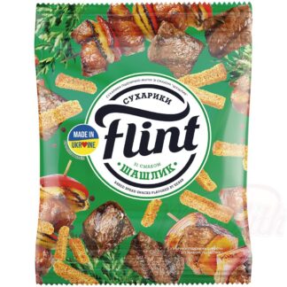 "Flint" - Tarwebroodcrackers met sjasliek smaak, 70 g