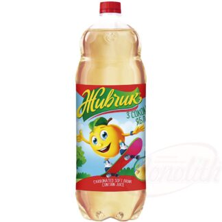 "ZHIVCHIK" Koolzuurhoudende frisdrank met appelsmaak, 2 L