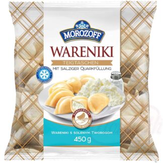 "MOROZOFF" "Wareniki" met zoute kwark, 450 g