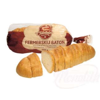 "Boerenbrood", tarwe kant-en-klaar, gesneden, diepgevroren, 500 g