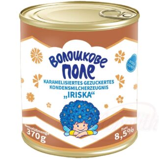 Gekarameliseerd product van gecondenseerde melk met suiker "Toffee" 8,5% vet, 370 g