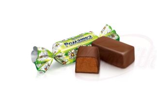 “Romashka Roshen”-snoepgoed in cacao-gebaseerde vetglazuur